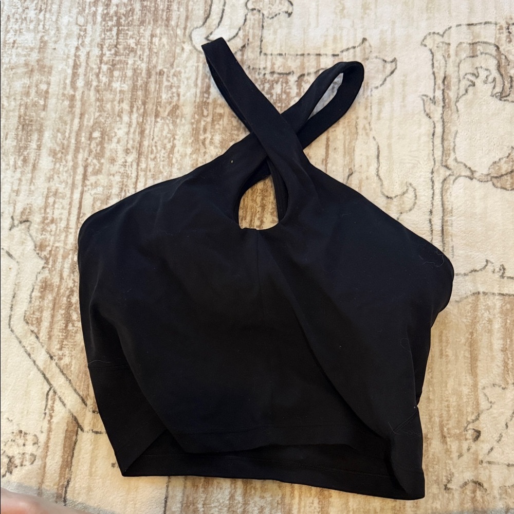 lululemon athletica Black Tank Top
